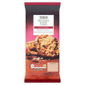 Tesco Sultana & Oat Cookies 200G