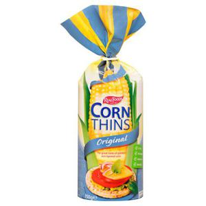 Real Foods Original Corn Thins 150G