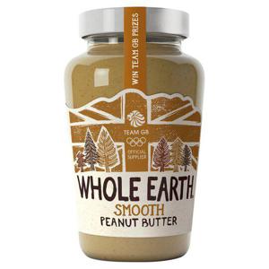 Whole Earth Smooth Peanut Butter 454G