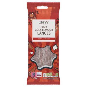 Tesco Fizzy Cola Lances 75G