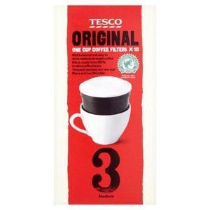 Tesco House Blend One Cup Coffee 10 Pack 70G