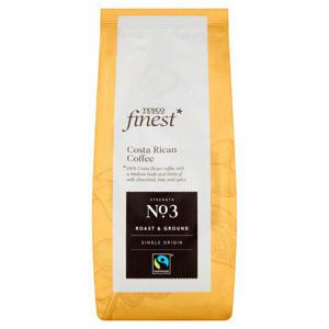 Tesco Finest Costa Rican Fair Trade Coffee 227G