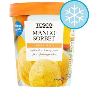 Tesco Mango Sorbet 500Ml