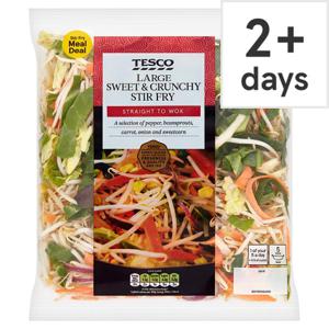 Tesco Large Stir Fry 570G