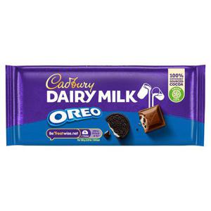 Cadbury Dairy Milk Oreo Chocolate Bar 120G