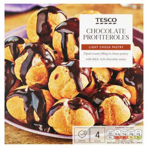 Tesco Chocolate Profiteroles 235G