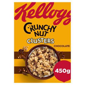 Kellogg's Crunchy Nut Chocolate Clusters 450G