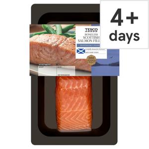 Tesco Boneless Salmon Fillet 130G