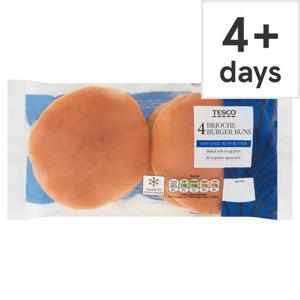 Tesco 4 Brioche Buns