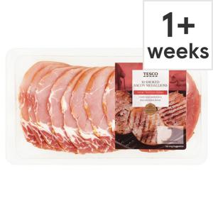 Tesco Smoked Bacon Medallions 300G