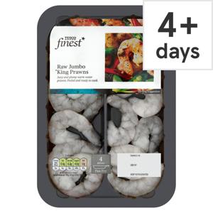 Tesco Finest Raw Jumbo King Prawns 165G