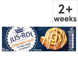 Jus-Rol Cinnamon Swirls Dough 6 Pack 270G