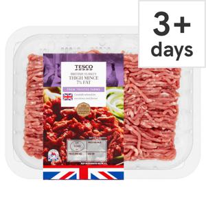 Tesco Turkey Thigh Mince 250G