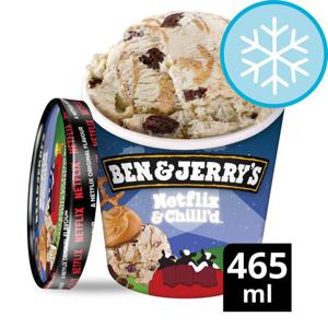 Ben And Jerry's Netflix & Chilld Ice Cream 465Ml