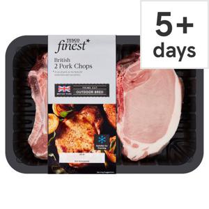 Tesco Finest Pork Chops 500G