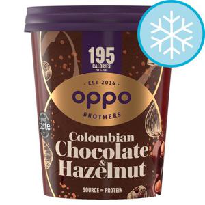 Oppo Colmbian Chocolate & Hazelnut Ice Cream 475Ml