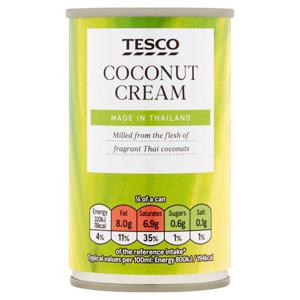 Tesco Coconut Cream 160Ml