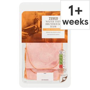 Tesco Wafer Thin Brunswick Ham 125G