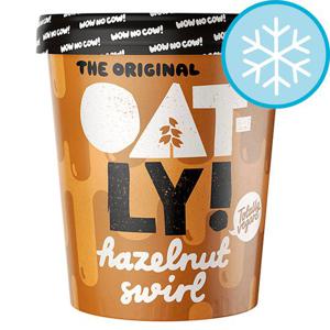 Oatly Hazelnut Swirl Ice Cream 500Ml