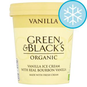 Green & Blacks Organic Vanilla Ice Cream 500Ml