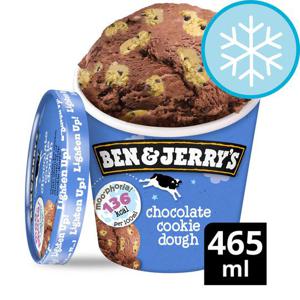 Ben & Jerry's Moophoria Chocolate Cookie Dough Ice Cream 465Ml