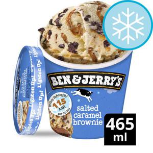 Ben & Jerry's Salted Caramel Brownie Ice Cream Moophoria 465Ml