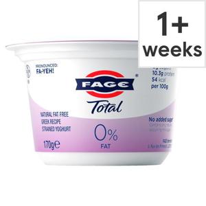 Total Greek 0% Fat Yogurt 170G