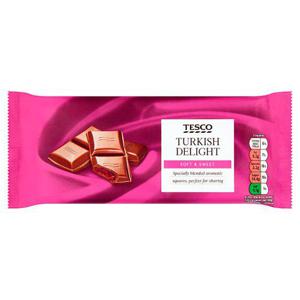 Tesco Turkish Delight Bar 150G