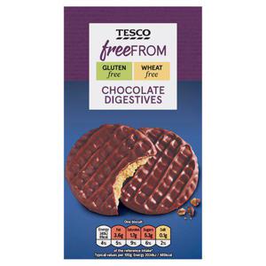 Tesco Free From Chocolate Digestives 200G