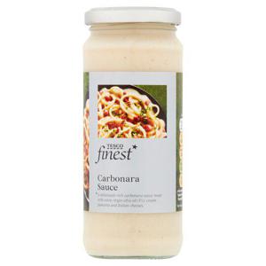 Tesco Finest Carbonara Pasta Sauce 340G