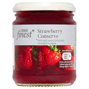 Tesco Finest Strawberry Conserve 340G