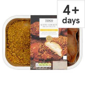 Tesco Katsu Chicken Breast Fillets 380G