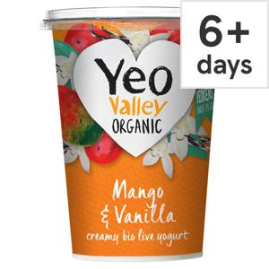 Yeo Valley Mango & Vanilla Yogurt 450G