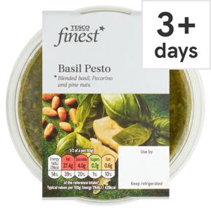 Tesco Finest Pesto & Basil Sauce 130G