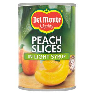 Del Monte Peach Slices In Syrup 420G