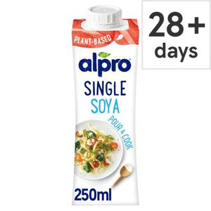 Alpro Single Soya Uht Soya Alternative To Cream 250Ml