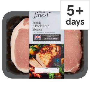 Tesco Finest Pork Loin Steaks 400G