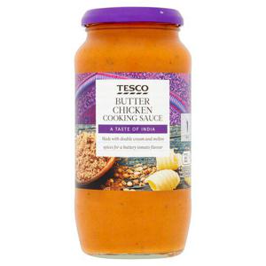 Tesco Butter Chicken Cooking Sauce 500G