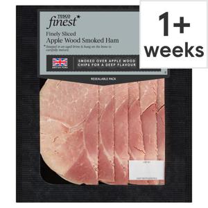 Tesco Finest Smoked Applewood Ham 125G