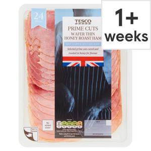 Tesco British Wafer Thin Honey Roast Ham 400G