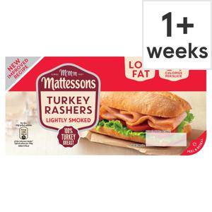 Mattessons Smoked Turkey Rashers 200G