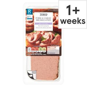 Tesco Pork & Garlic Brussels Pate 200G