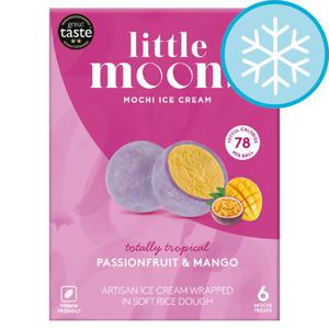 Little Moons 6 Passion Fruit Mango Treats 192G