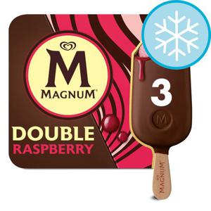 Magnum Double Raspberry Ice Cream 3 X 88 Ml