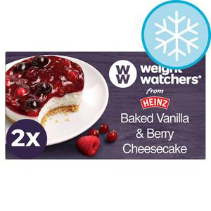 Weight Watchers Baked Vanilla & Berry Cheesecake 170G