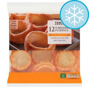 Tesco 12 Yorkshire Puddings 220G