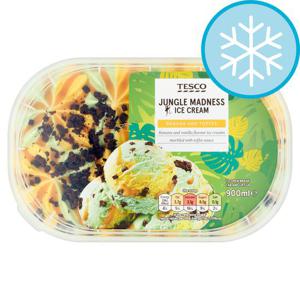 Tesco Jungle Madness Ice Cream 900Ml