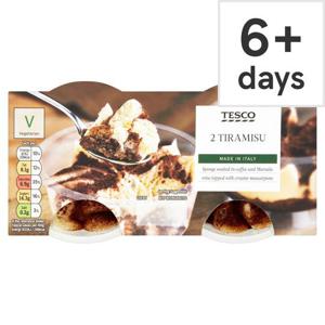 Tesco Tiramisu 2X85g