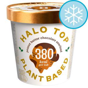 Halo Top Plant-Based Peanut Butter Chocolate Ice Cream 473Ml