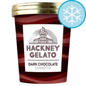 Hackney Gelato Dark Chocolate Sorbetto 500Ml